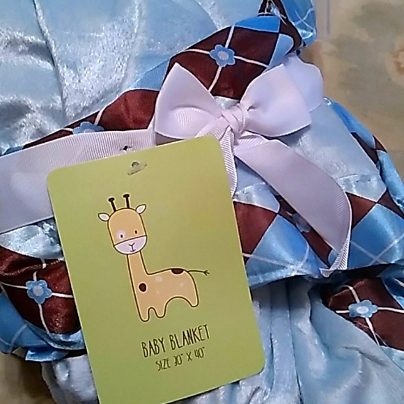 👶  Baby Boy Blanket NWT 🐳 - Picture 3 of 14